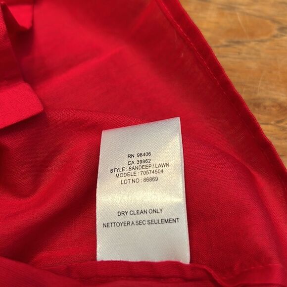 Theory sleeveless top tie waist M - Picture 12 of 12